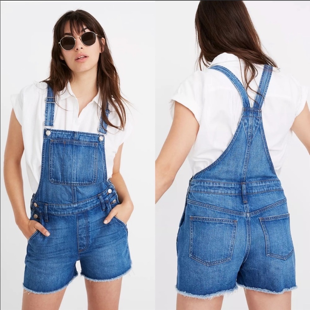 Madewell Adirondack Short Overalls
